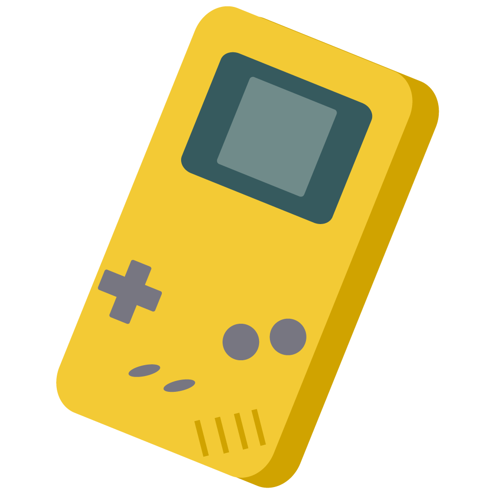 drawing of a game boy